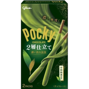 Glico Pocky Double Layer Rich Matcha