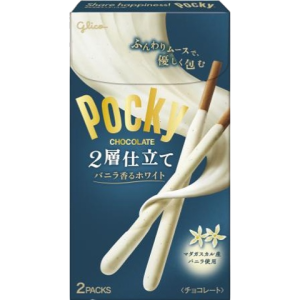 Glico Pocky Double Layer Vanilla White 2P