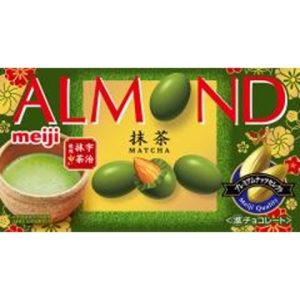 Meiji Almond Chocolate Matcha