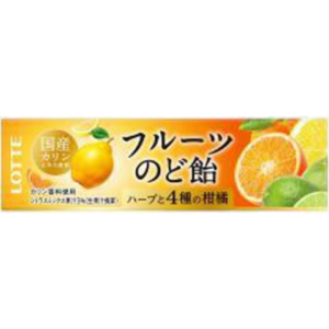 Lotte Fruit Throat Candy