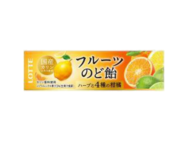Lotte Fruit Throat Candy