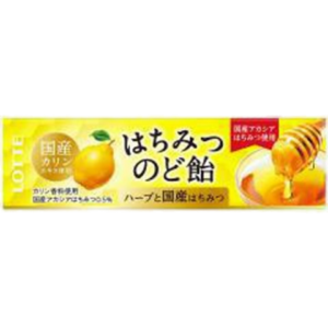 Lotte Honey Quince Throat Candy