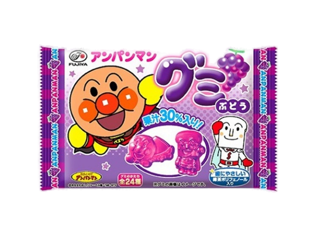 Fujiya Anpanman Gummies Grape