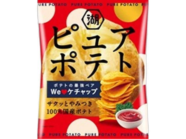 Koikeya Pure Potato We Love Ketchup 52g