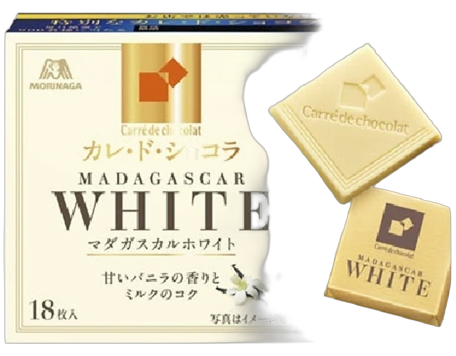 Morinaga Cale de Chocolat Madagascar White