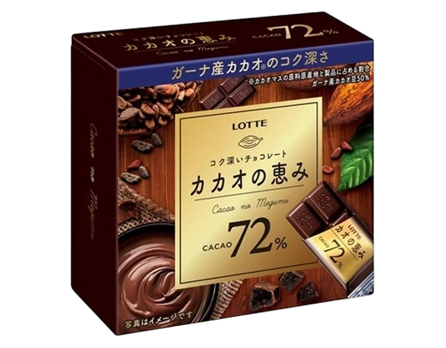 Lotte Cocoa Blessing 72% Box